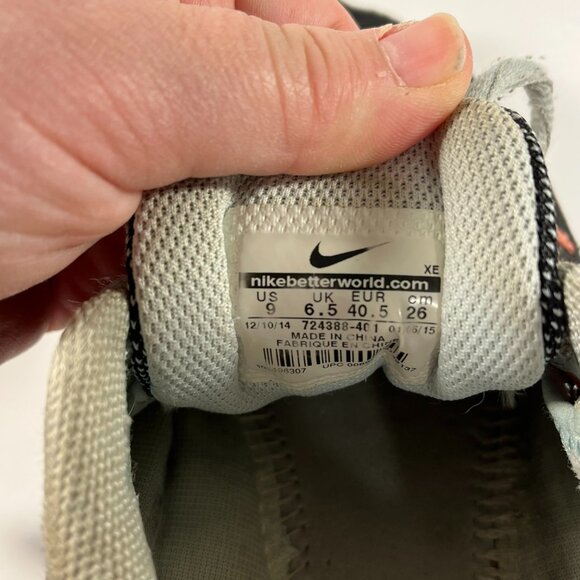 Nike Tennis Shoes Sneakers Gray and Pink Size 9 - Picture 7 of 7